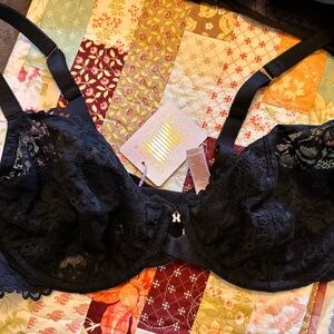 Savage X Fenty Black Lace Bra
